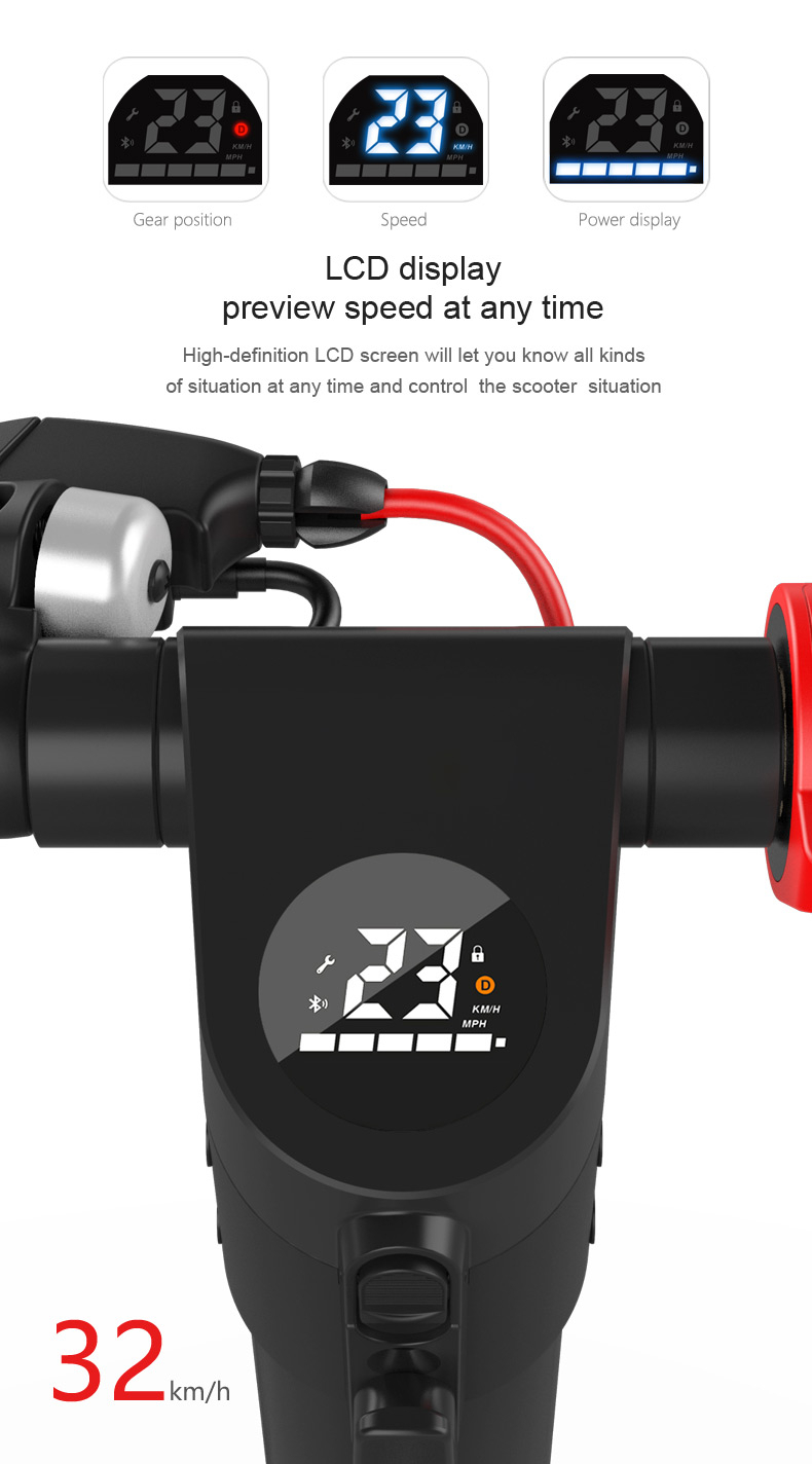 Magic wheels X7 lithium battery scooter - Image 16